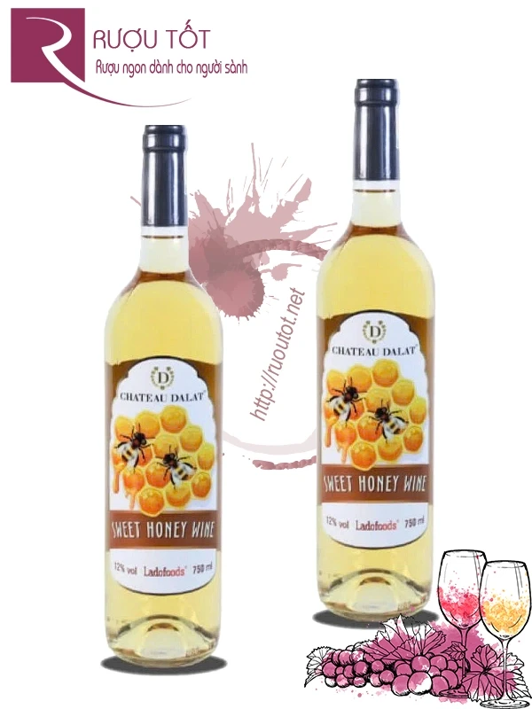 Rượu Vang Mật Ong Sweet Honey 750ml