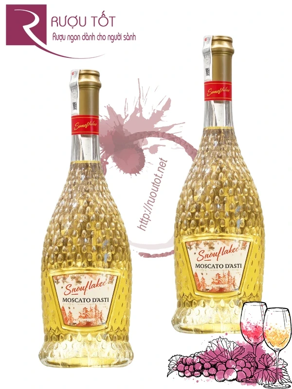 Rượu vang Snowflakes Moscato D'Asti 5,5%