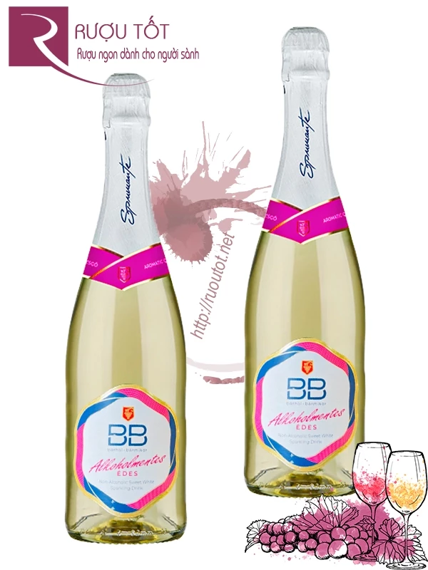 Rượu vang nổ BB Grape Juice Sparkling