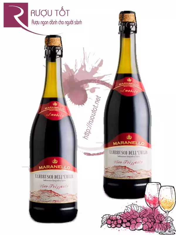 Rượu vang Lambrusco Dell'Emilia Maranello IGT