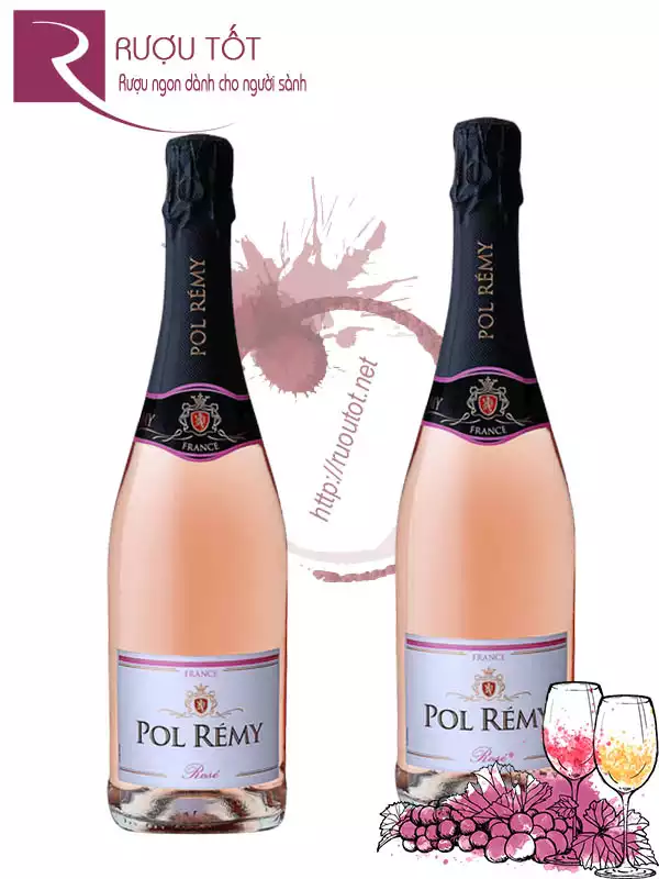 Vang Nổ Pol Remy Rose Sparkling