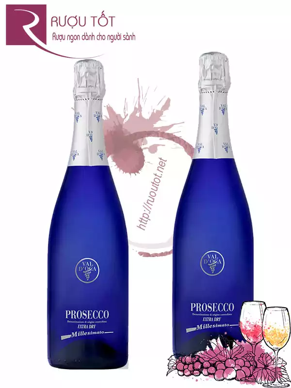 Rượu Vang Nổ Prosecco Val d Oca Extra Dry