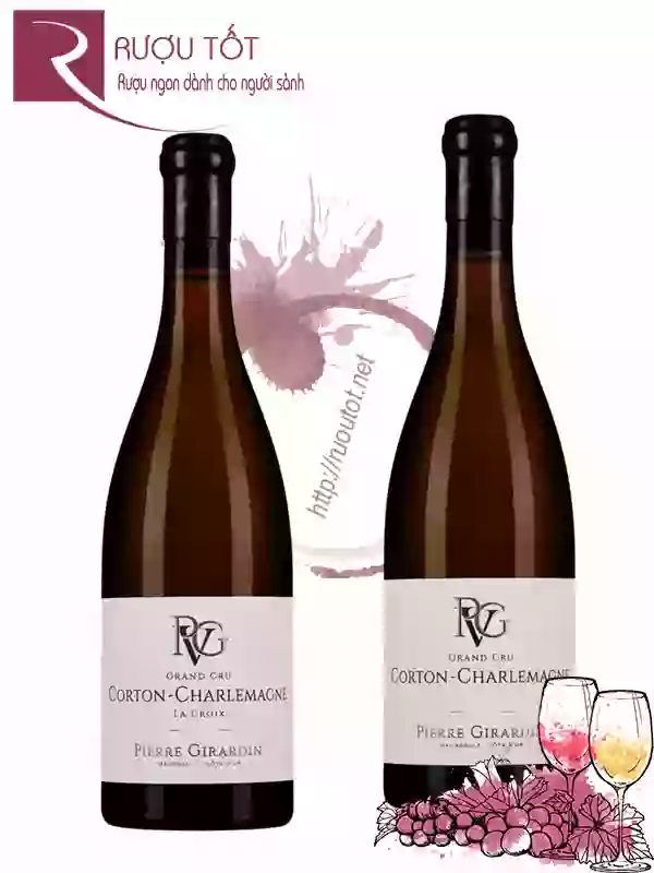 Rượu Vang Corton Charlemagne Pierre Girardin La Croix