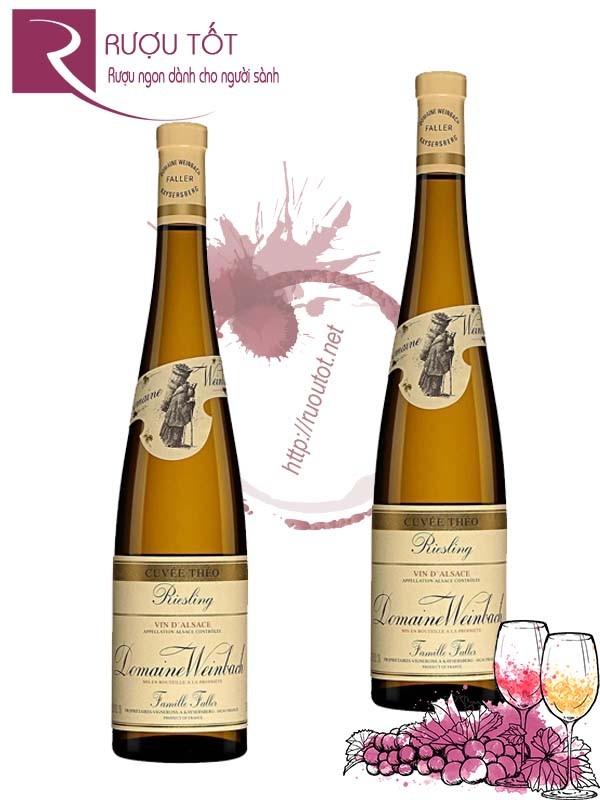 Rượu vang Domaine Weinbach Cuvee Theo Riesling