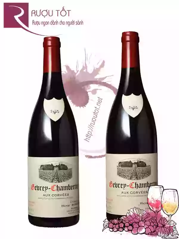Rượu Vang Gevrey Chambertin Aux Corvees Henri Rebourseau