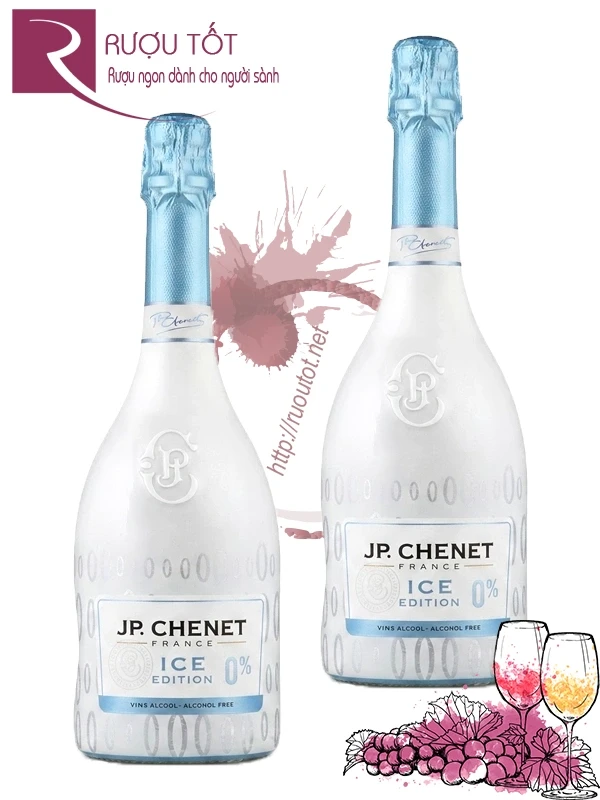 Vang nổ không cồn JP Chenet Ice Edition Blanc Alcohol Free