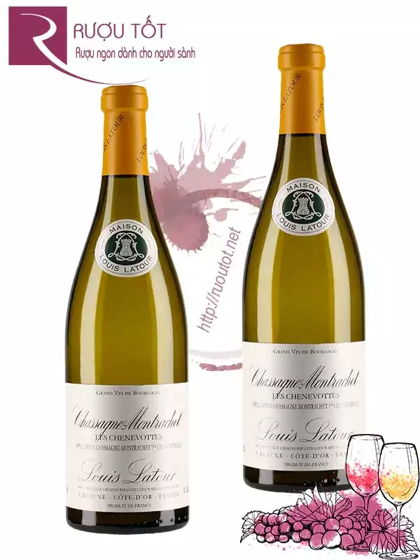 Rượu vang Chassagne Montrachet Les Chenevottes Louis Latour