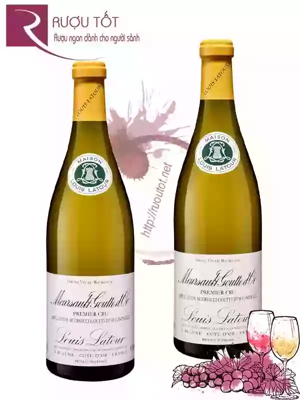 Rượu vang Louis Latour Meursault Goutte d’Or Cao cấp