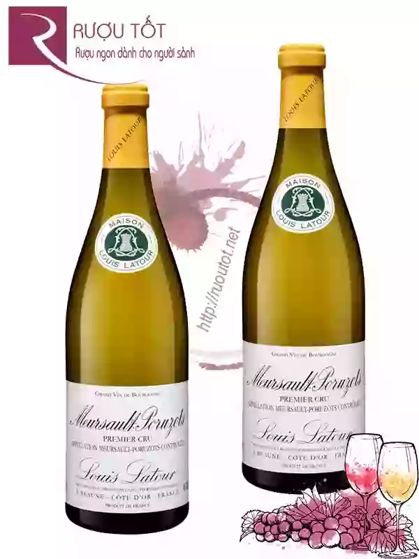 Rượu vang Louis Latour Meursault Poruzots Chính hãng