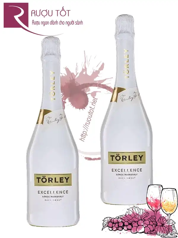 Vang nổ Torley Excellence Sarga Muskotaly Sweet Sparkling