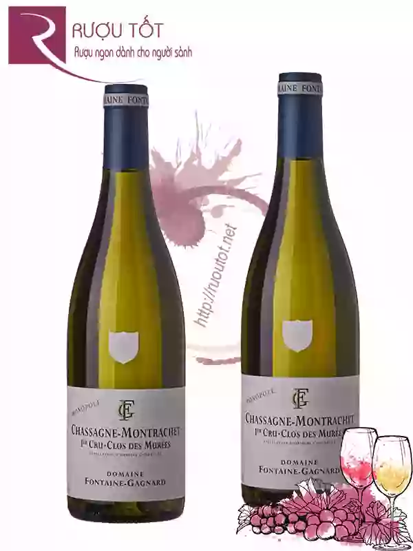 Rượu Vang Chassagne Montrachet Clos des Murees Fontaine Gagnard