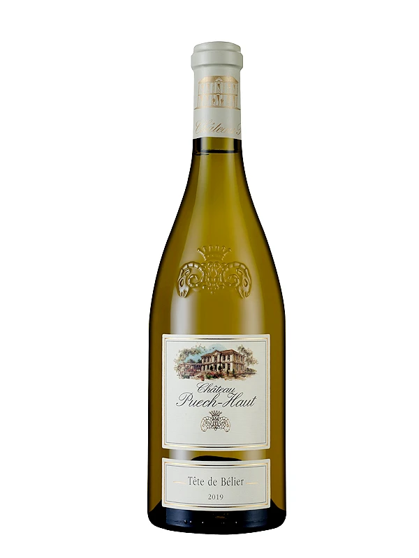 Rượu vang Pháp Chateau Puech Haut Tete de Belier Languedoc Blanc