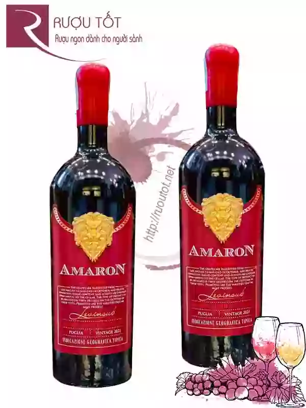 Rượu vang Amaron Primitivo Hảo hạng