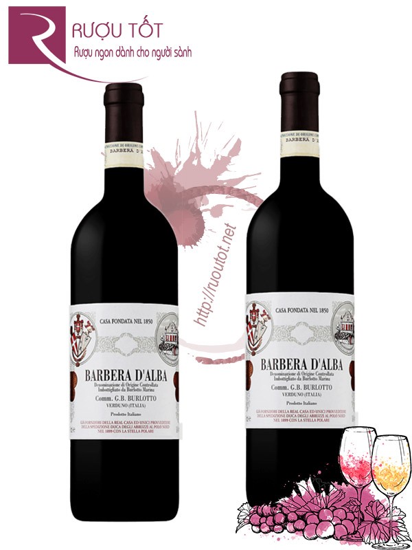 Rượu Vang Barbera D’alba Comm GB Burlotto