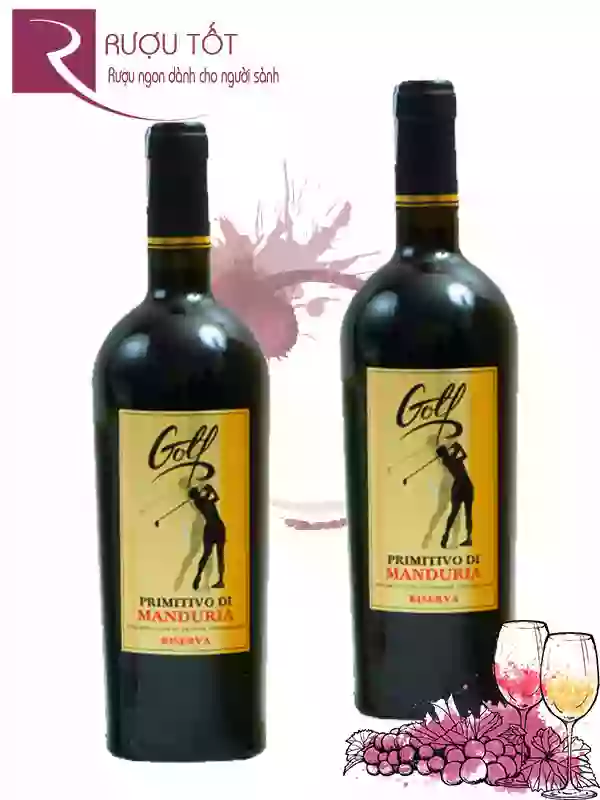 Rượu vang Golf Primitivo Di Manduria Riserva Cao cấp