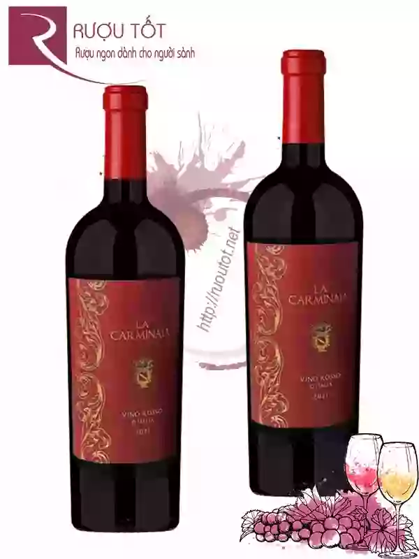 Rượu vang La Carminaia Vino Rosso D’italia
