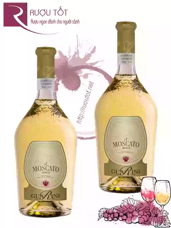 Rượu Moscato Dolce Guarini - Vang ngọt hảo hạng