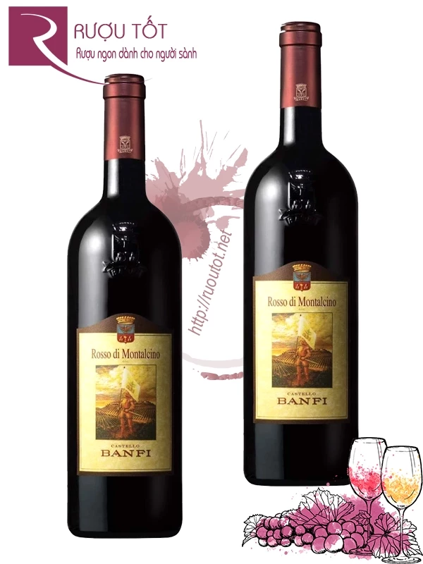 Rượu Vang Rosso Di Montalcino Castello Banfi