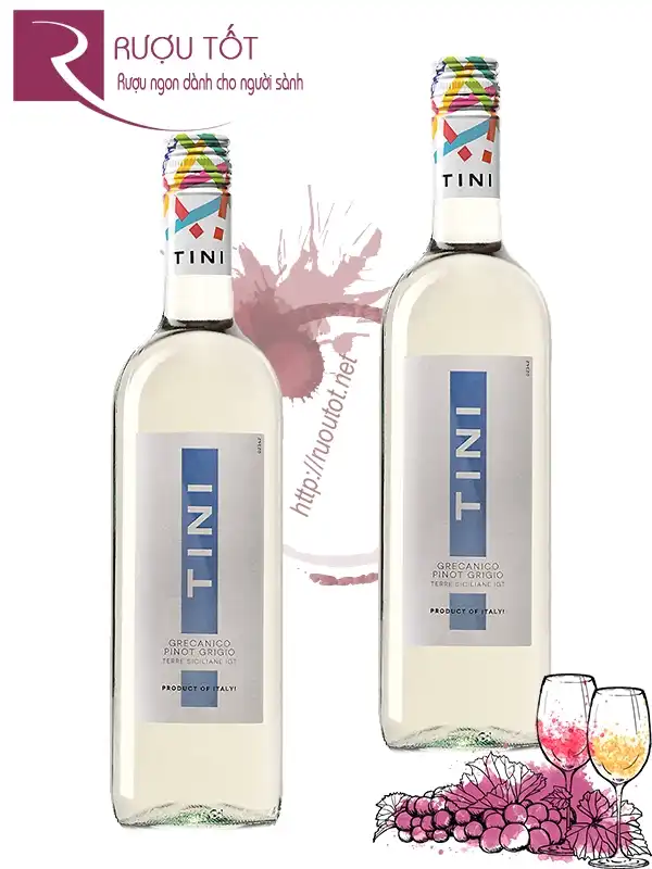 Rượu Vang Tini Grecanico Pinot Grigio