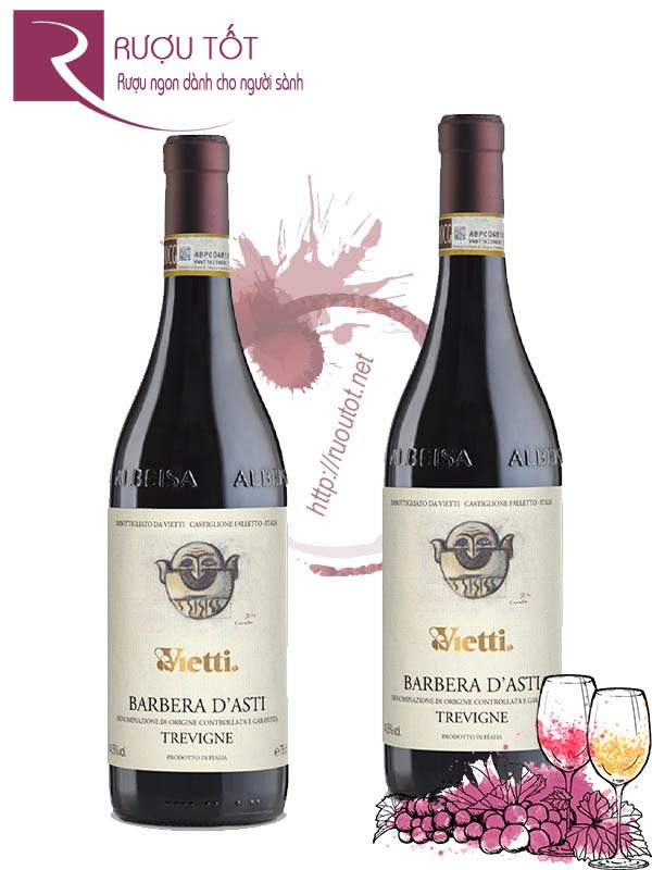 Rượu Vang Vietti Barbera d'Asti Trevigne