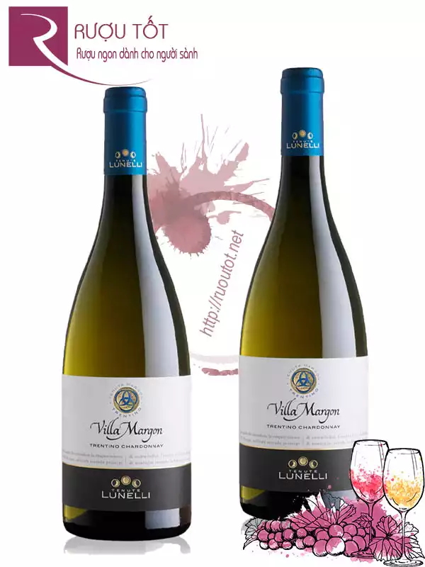 Vang Ý Villa Margon Trentino Chardonnay