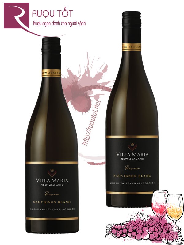 Rượu Vang Villa Maria Reserve Sauvignon Blanc Cao Cấp