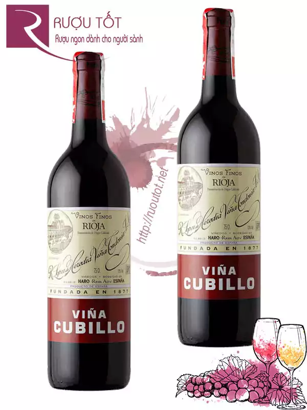 Rượu Vang Vina Cubillo Tinto Crianza