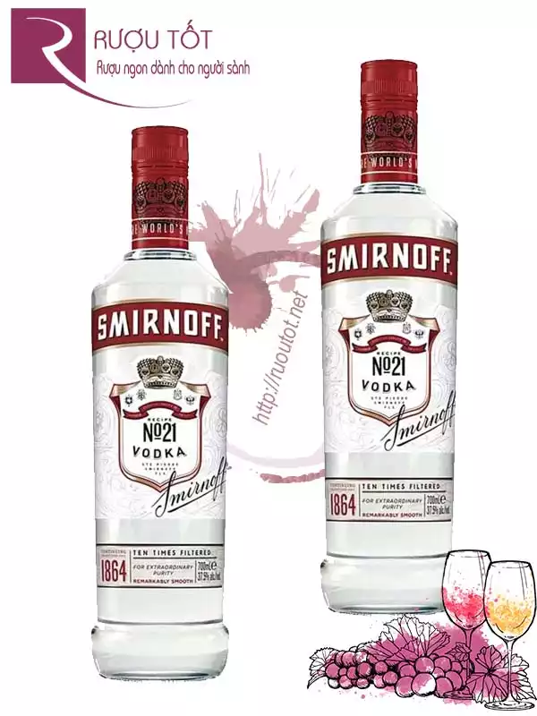 Rượu Vodka Smirnoff Red 700ml