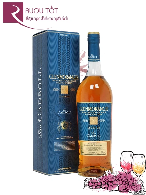 Rượu The Cadboll Glenmorangie Legends 1L