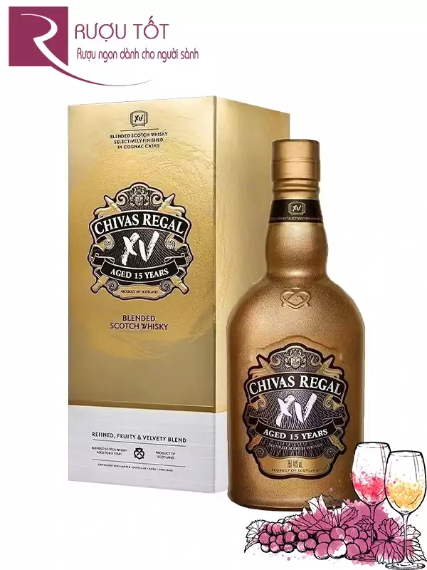 Rượu Chivas 15 Gold 40%