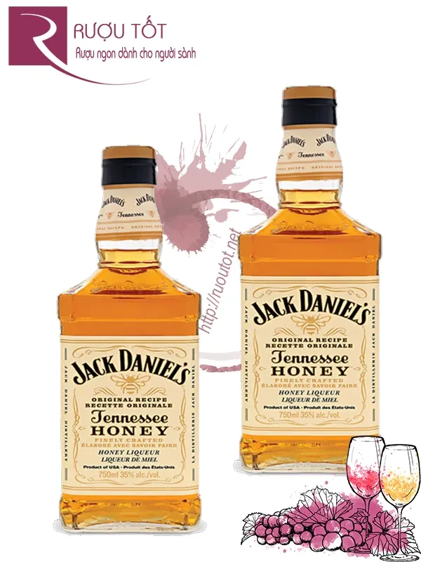 Rượu Jack Daniels Honey Tennessee Whisky