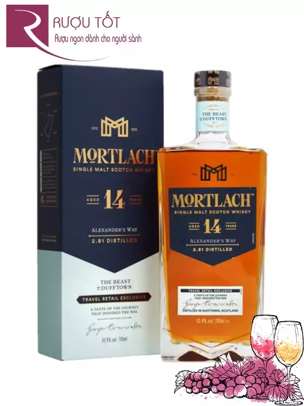 Rượu Mortlach 14 YO Alexander's Way