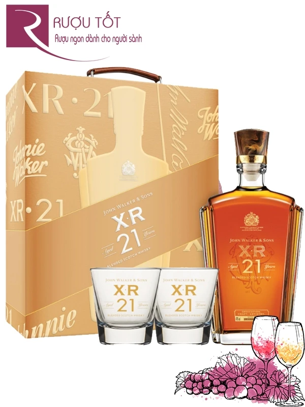 Rượu XR 21 Hộp Quà 2026 John Walker & Sons