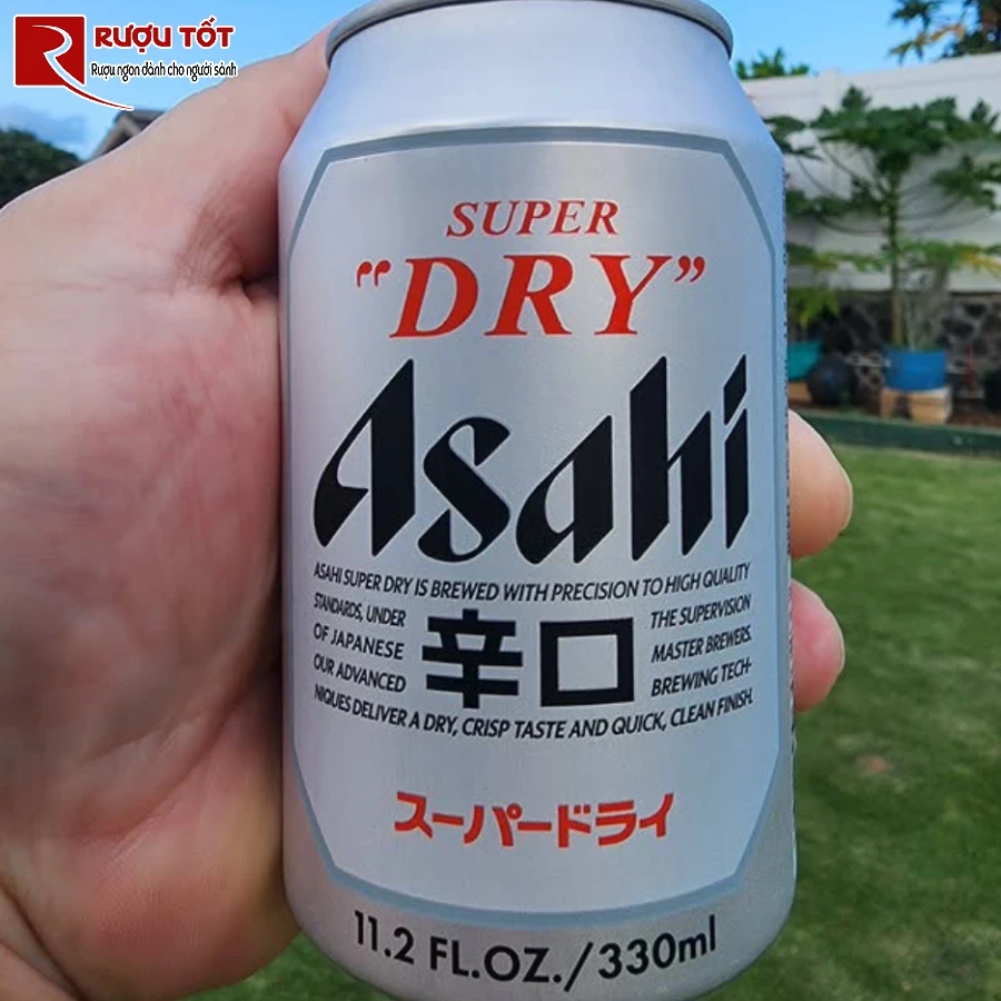 bia asahi 330ml chinh hang