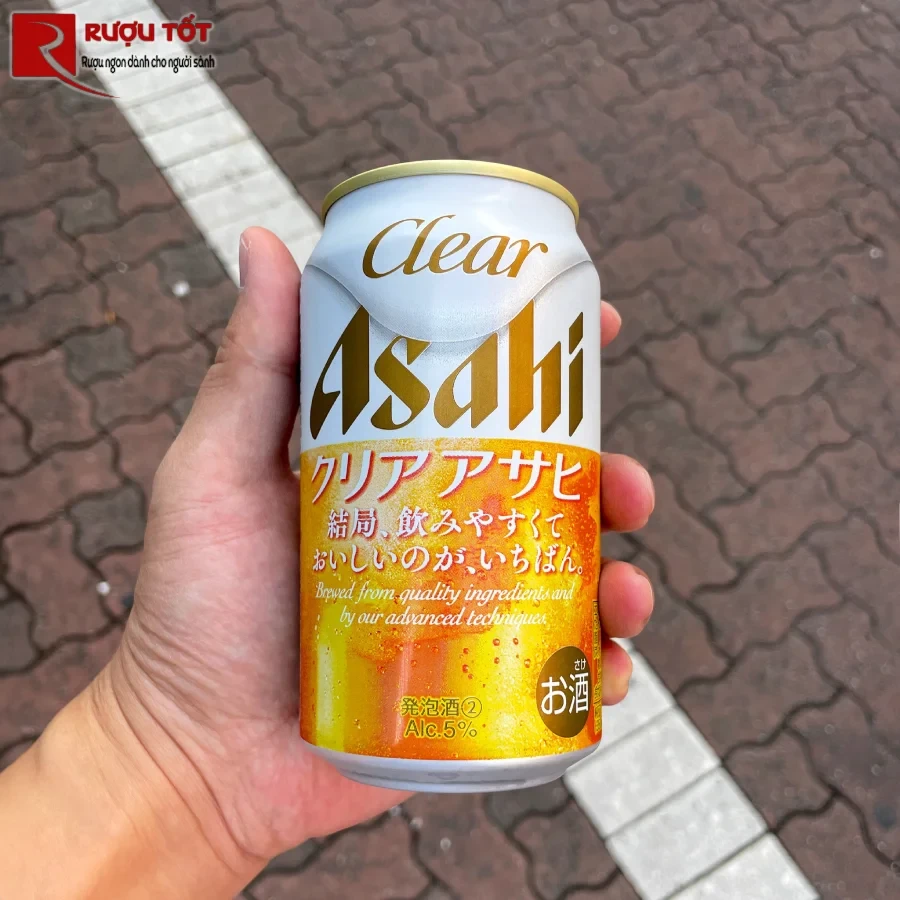 bia asahi vang nhat ban 350ml