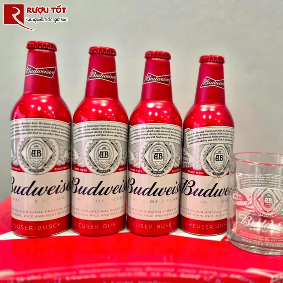 Bia Budweiser Aluminium 355ml Uy Tin