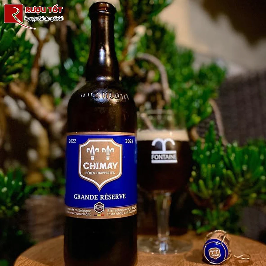 bia chimay xanh 750ml gia re