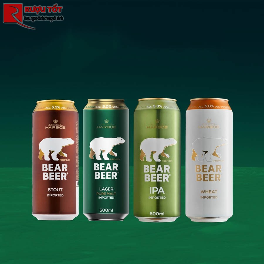 Bia Con Gau Beer Bear 500ml