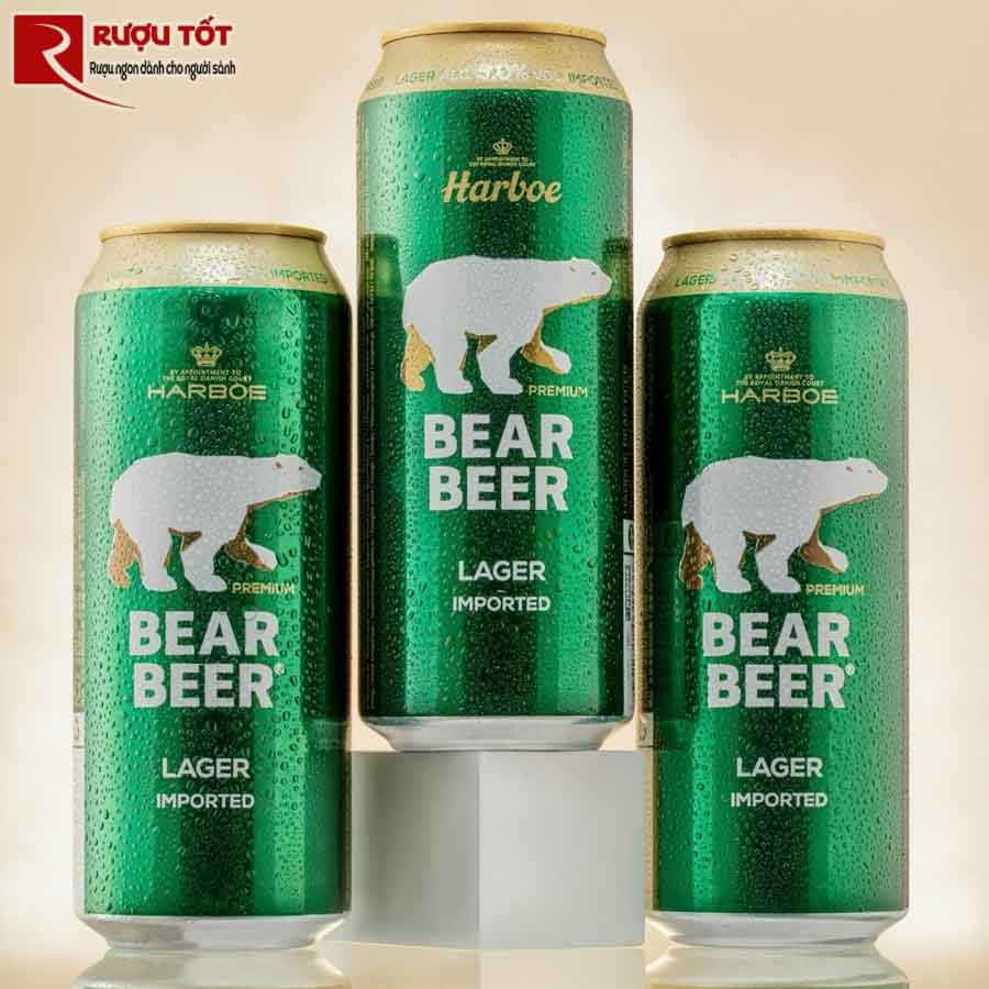 Bia Con Gau Beer Bear Nhap Khau