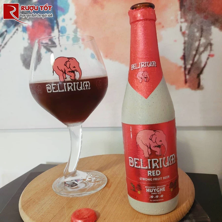 bia delirium red 330ml