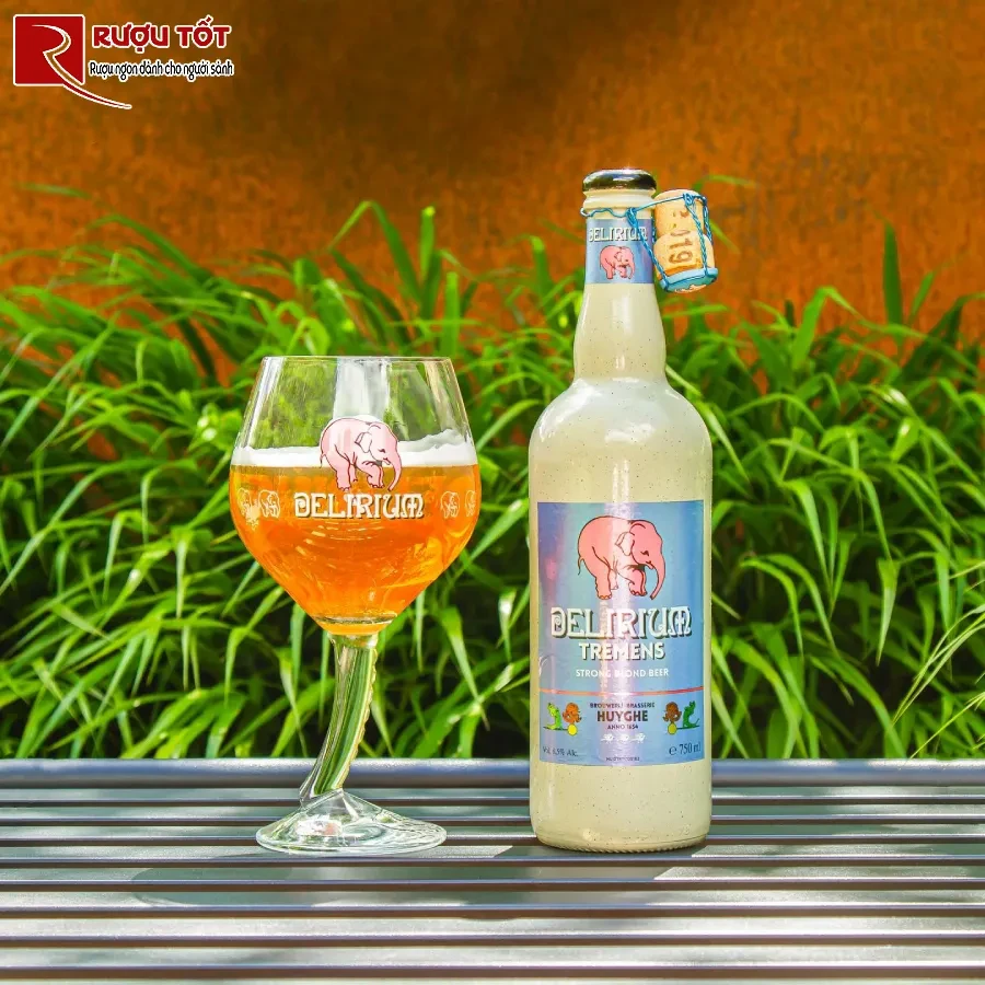 bia delirium tremens 750ml 8,5% chinh hang bi