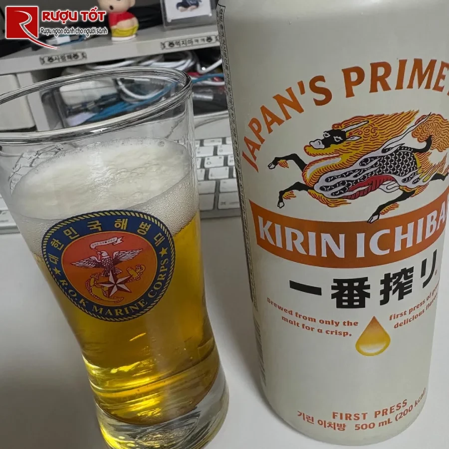 Bia ichiban vang gia tot