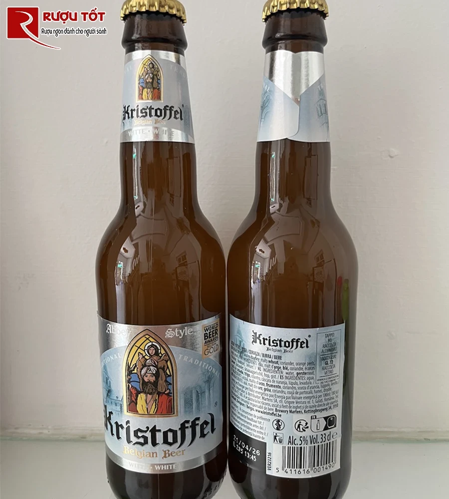 bia kristoffel white 330ml