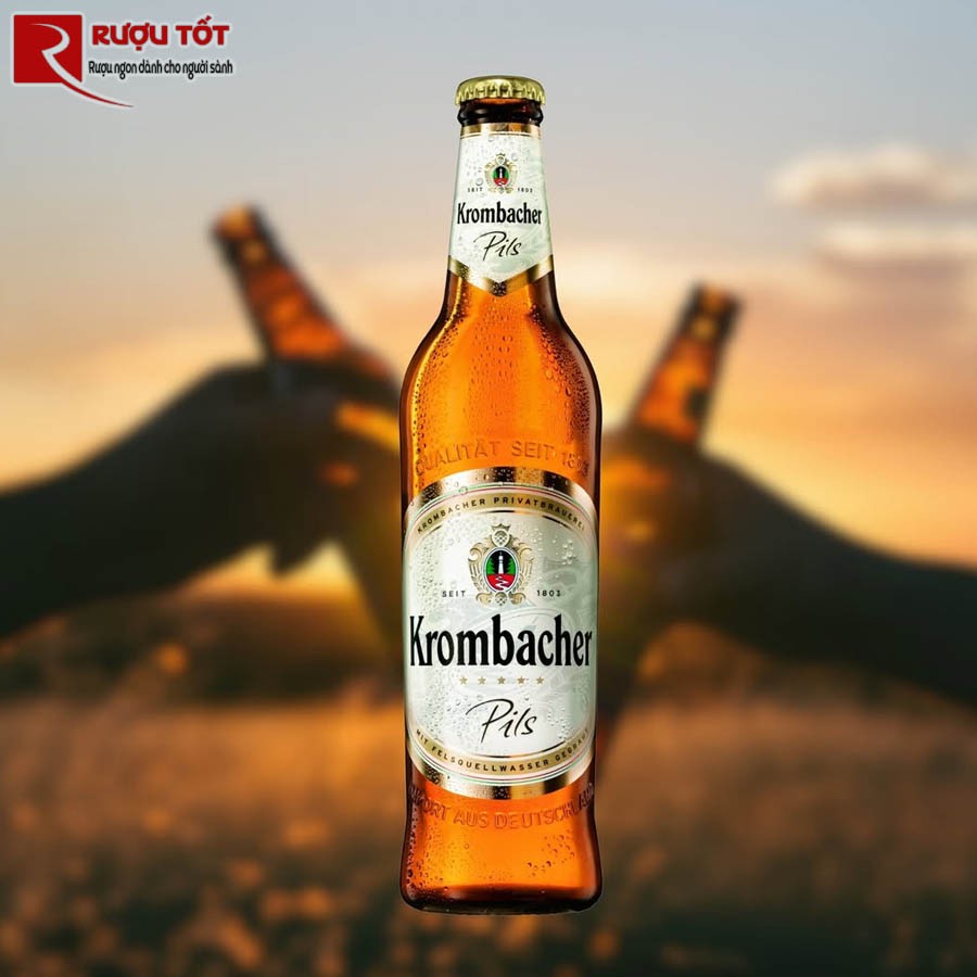 Bia Krombacher Pils 500ml 4,8%