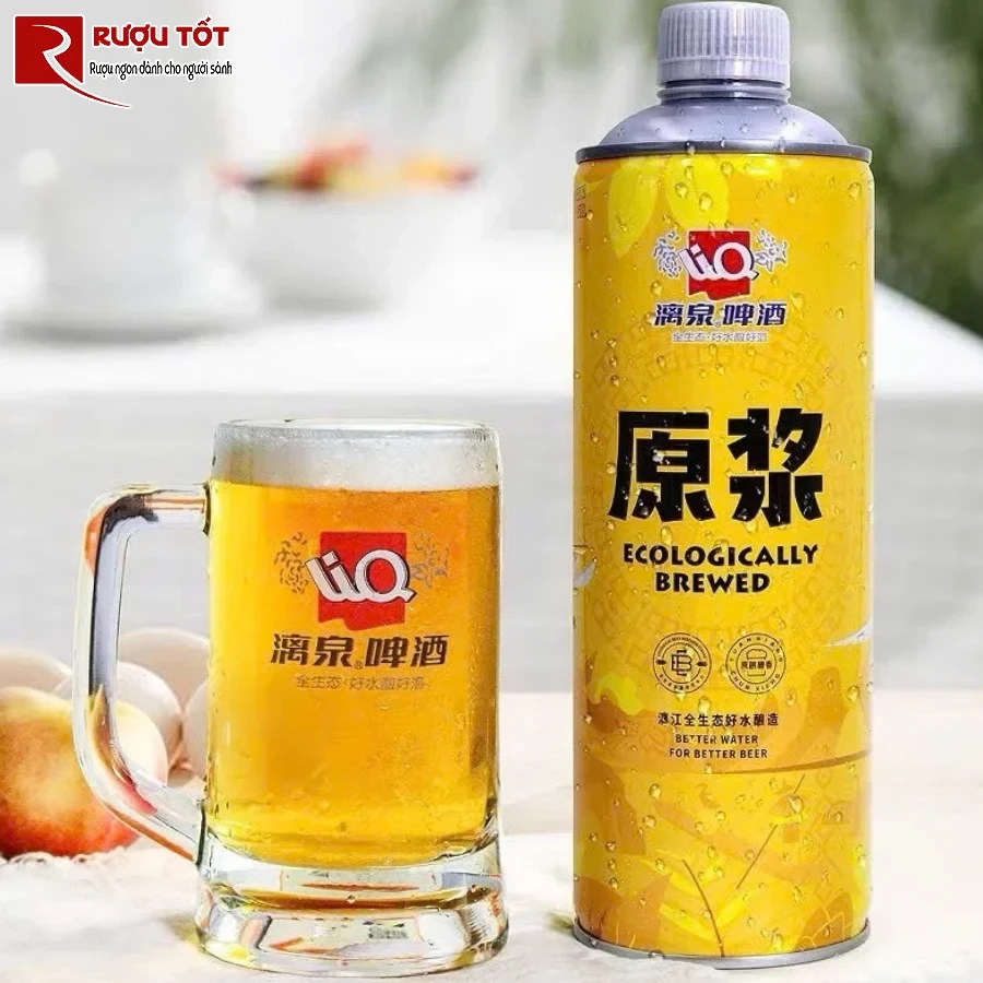 bia liquan vang trung quoc 1 lit 4,1%