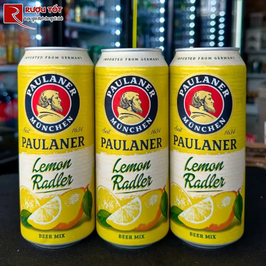 bia lon paulaner lemon 500ml 2,5% nhap khau gia tot