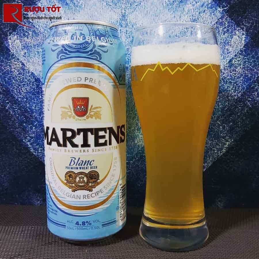 Bia Martens Blanc Nhap 500ml Khau Bi