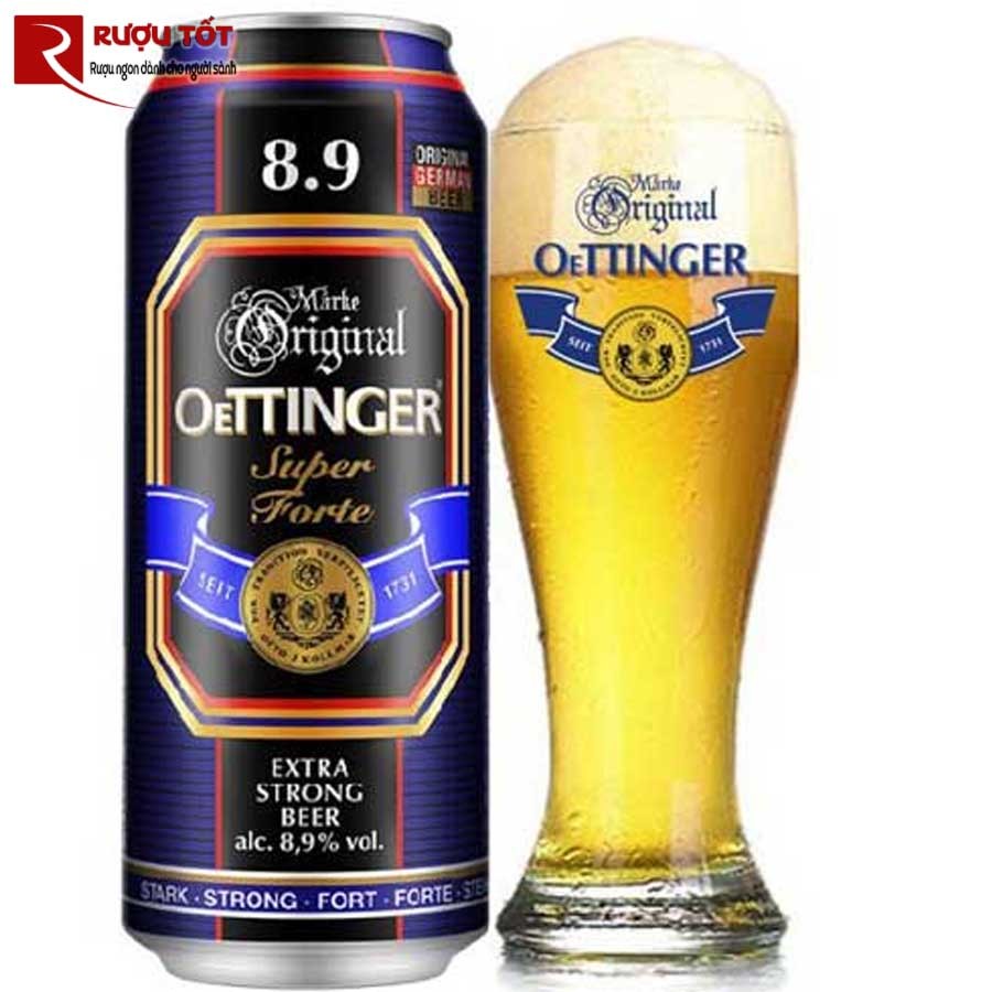 Bia Oettinger 8.9 Lon 500ml Nhap Khau