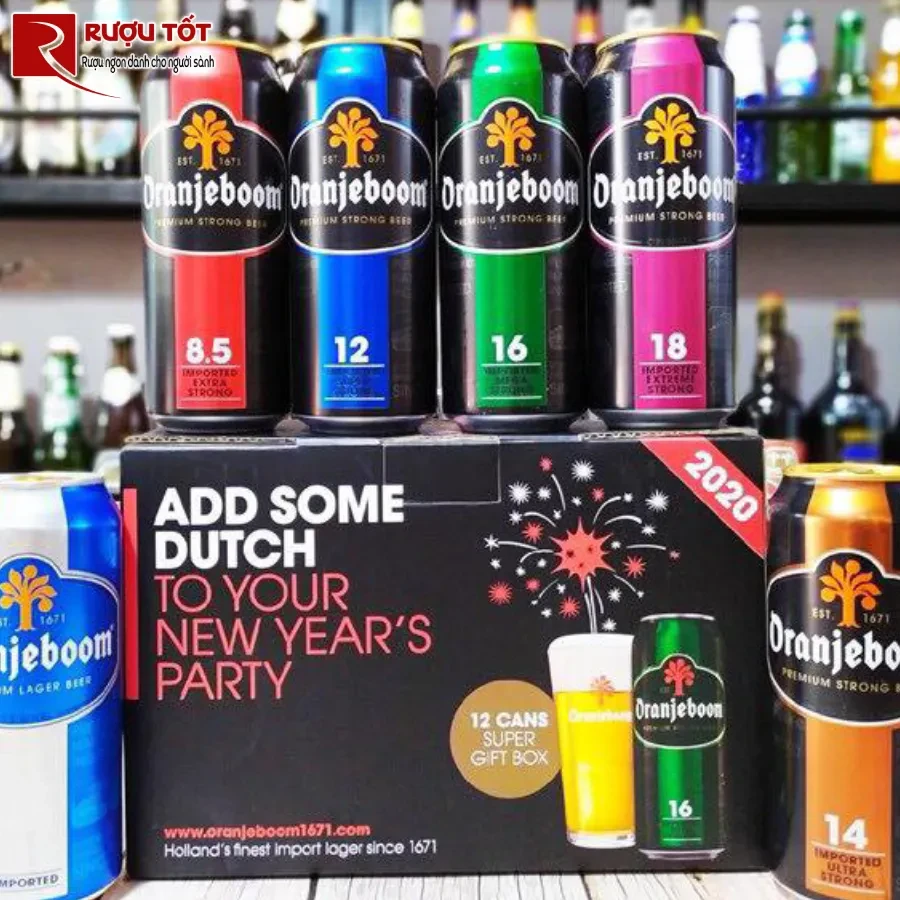 Bia oranjeboom premium strong chat luong