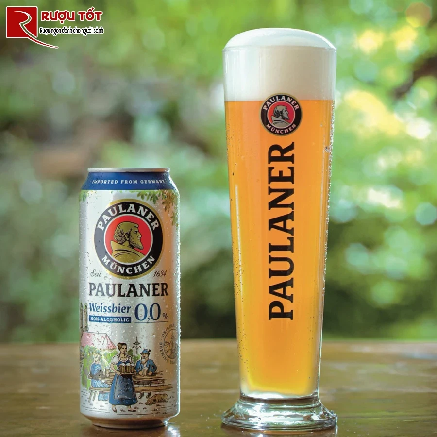 bia paulaner khong con 0.0% lon 500ml